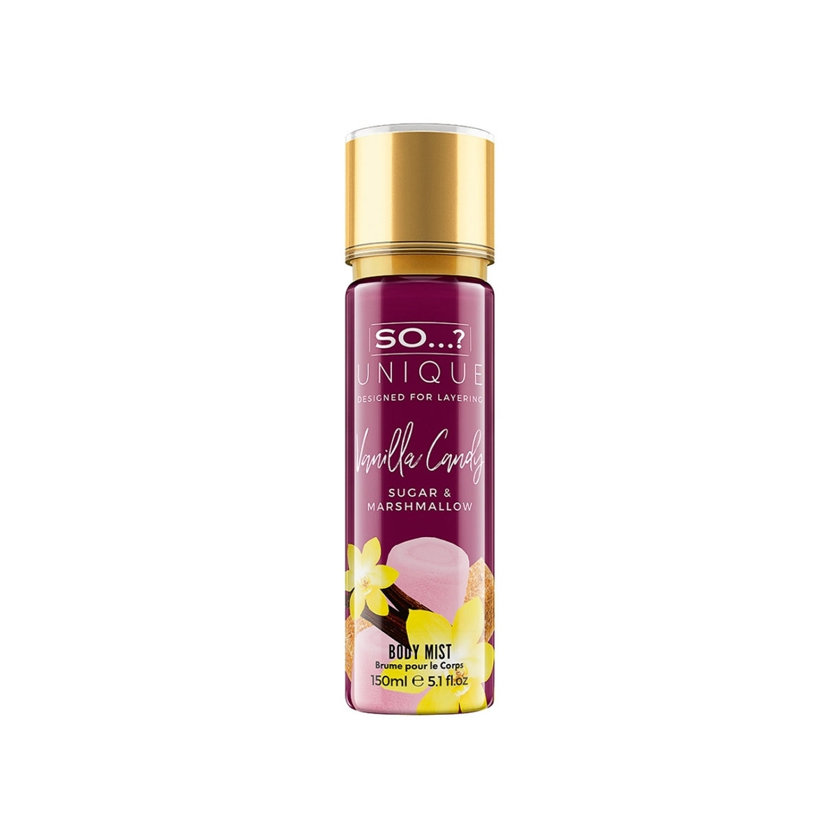 SO BODY MIST VANILLA CANDY 150ML