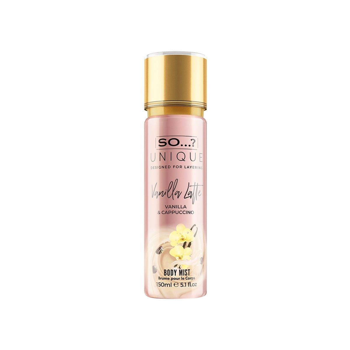 SO BODY MIST UNIQUE VANILLA LATTE 150ML