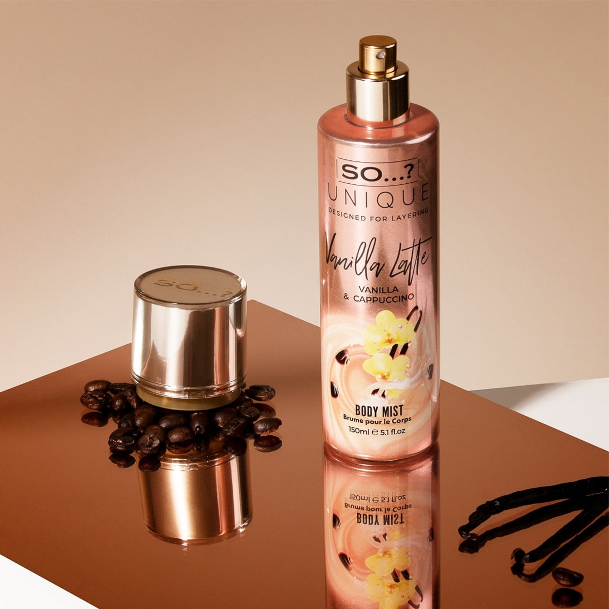 SO BODY MIST UNIQUE VANILLA LATTE 150ML