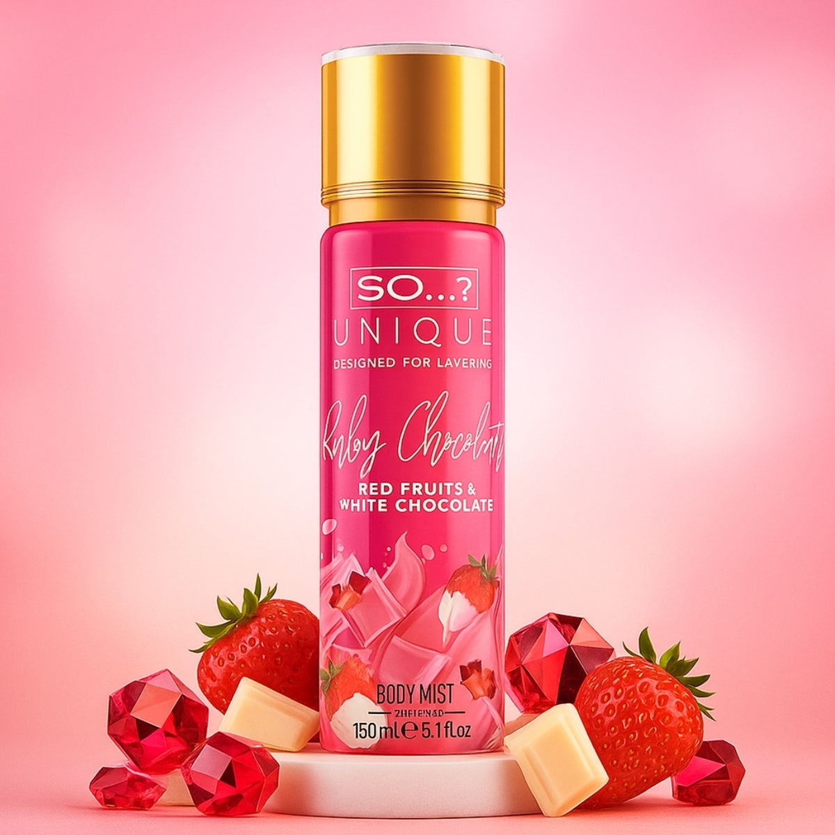 SO BODY MIST UNIQUE RUBY CHOCOLATE 150ML