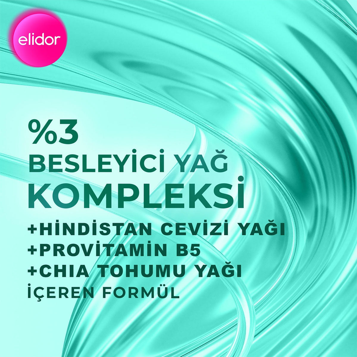 ELIDOR SAÇ KREMİ BELİRGİN BUKLELER 350ML