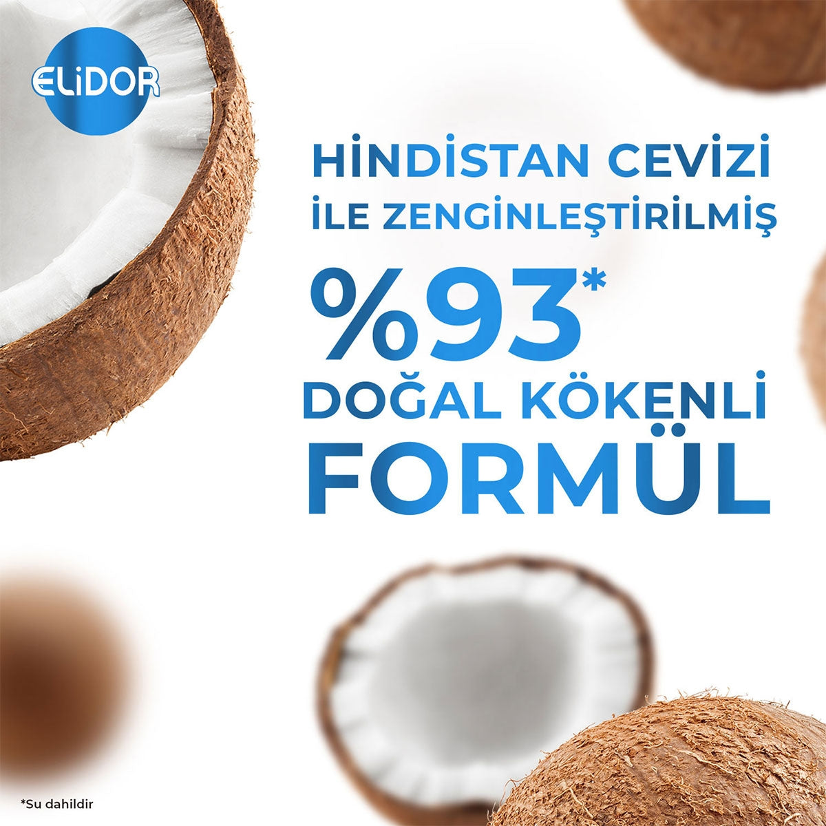 ELIDOR ŞAMPUAN HINDISTAN CEVIZI 400ML