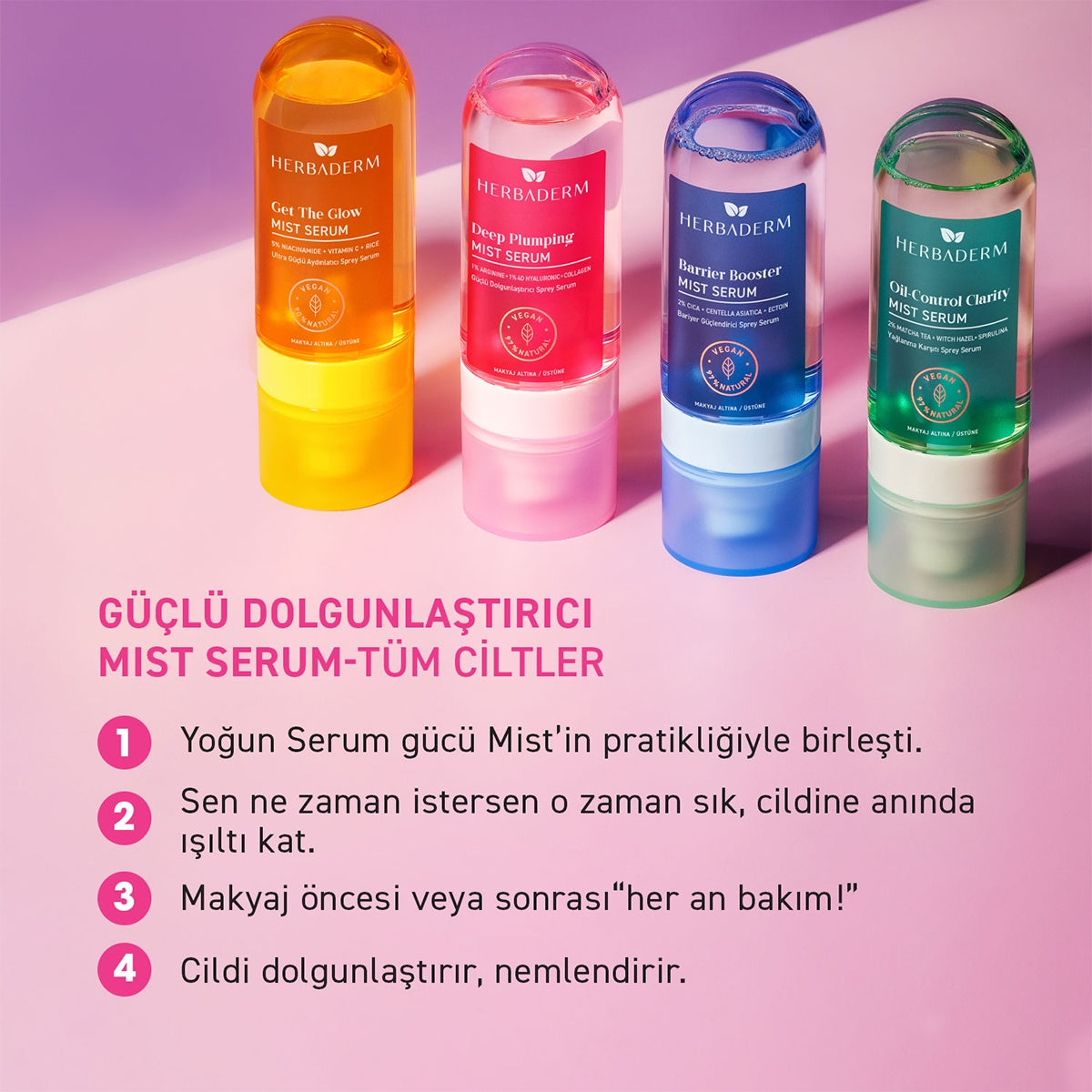 Güçlü Dolgunlaştırıcı Sprey Serum 80 ml