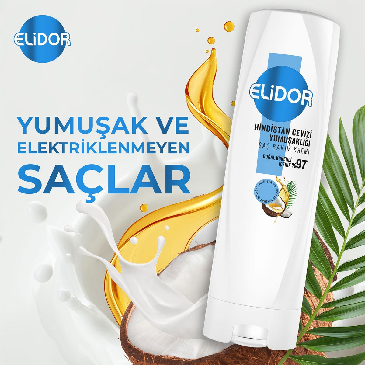 ELIDOR SAÇ KREMİ HINDISTAN CEVIZI 350ML