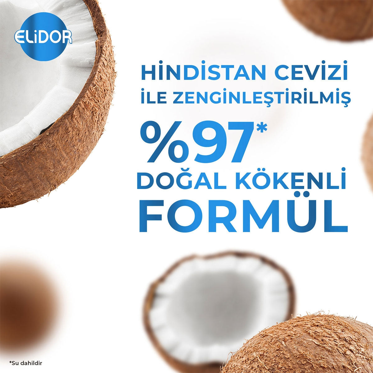 ELIDOR SAÇ KREMİ HINDISTAN CEVIZI 350ML