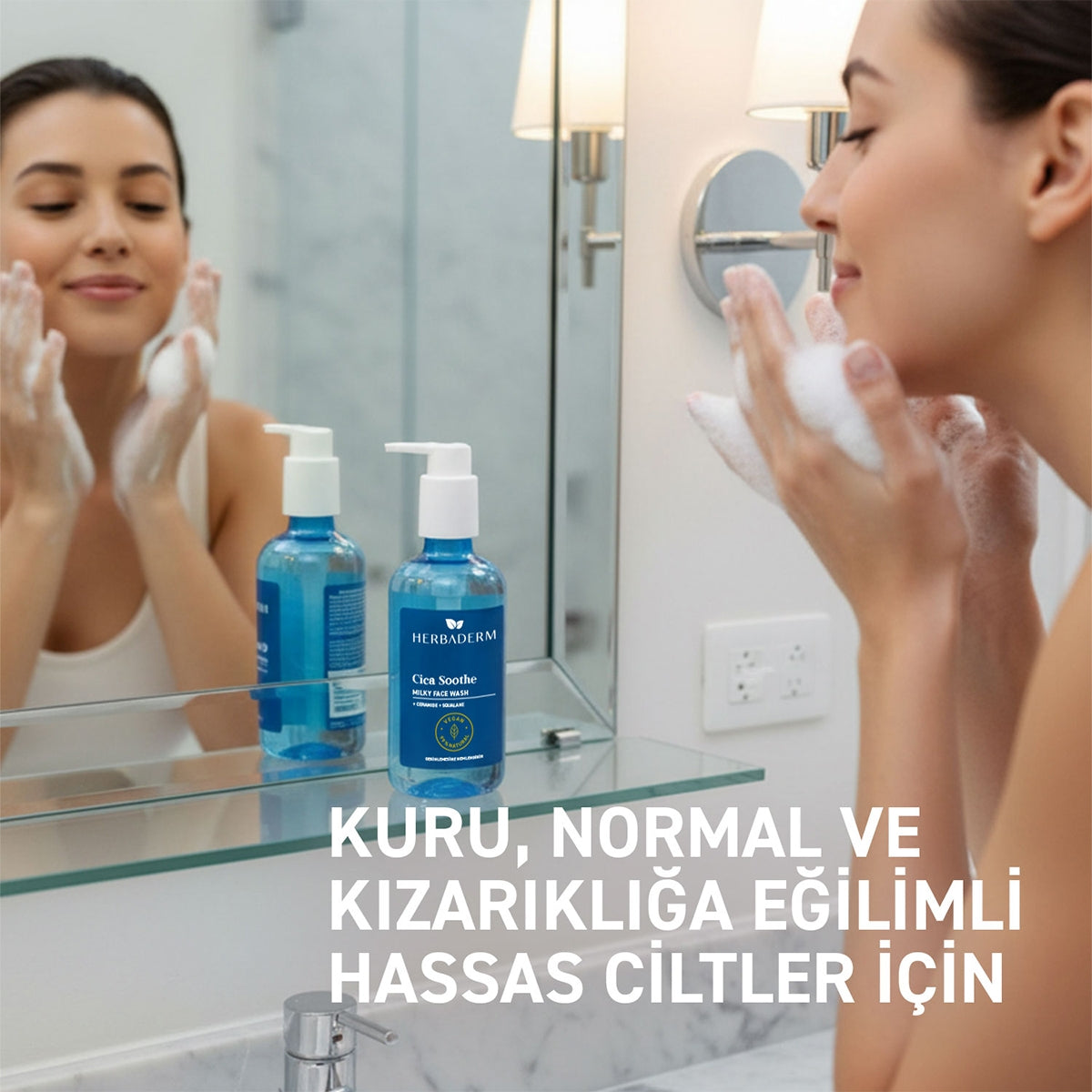 Cica Soothe Milky Yüz Temizleme Jeli 250 ml