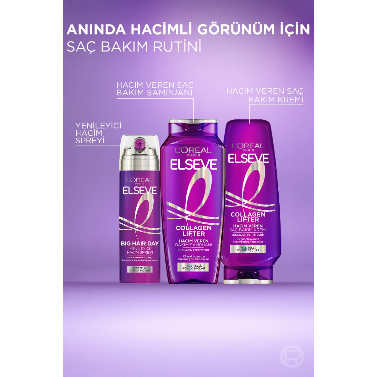 ELSEVE SAÇ KREMİ COLLAGEN LIFTER 250ML