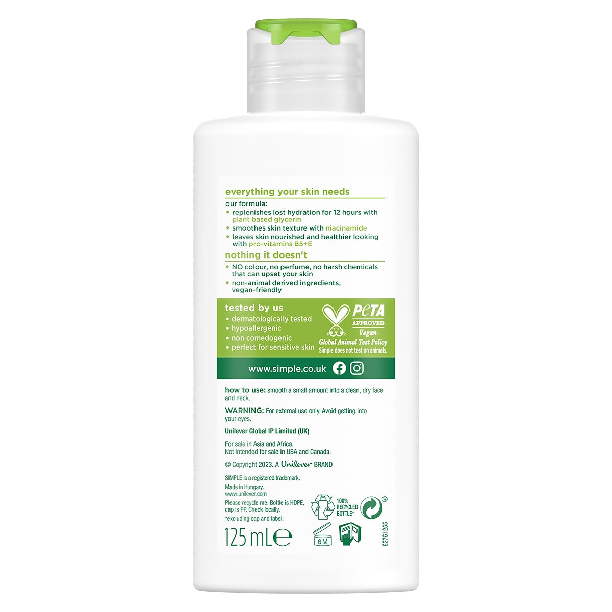 Yenileyici Nemlendirici Krem 125 ml