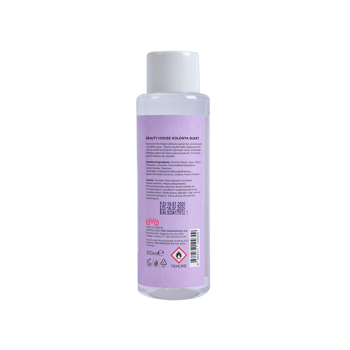 Kolonya Buket 300Ml