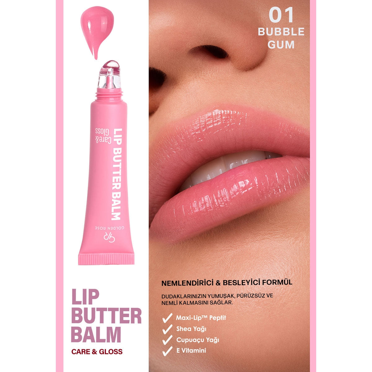 Lip Butter Balm 01 Bubble Gum