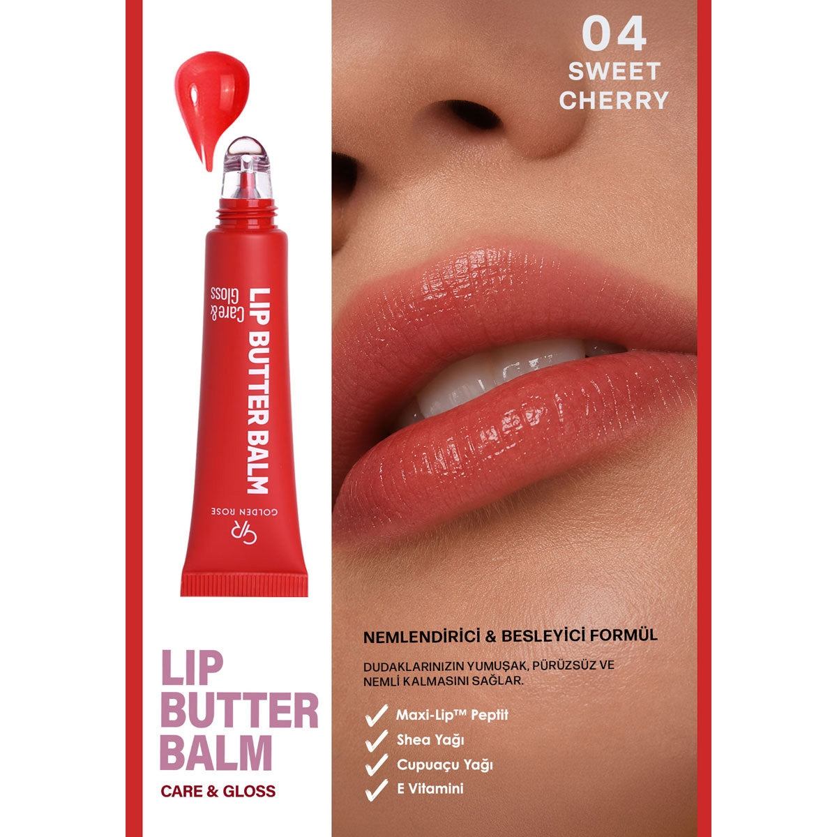Lip Butter Balm 04 Sweet Cherry