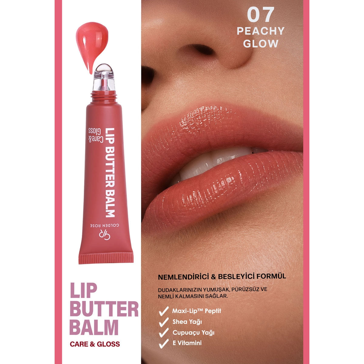 Lip Butter Balm 07 Peachy Glow