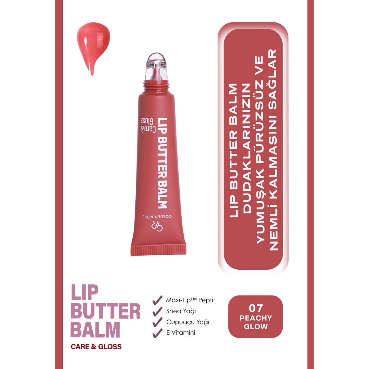 Lip Butter Balm 07 Peachy Glow