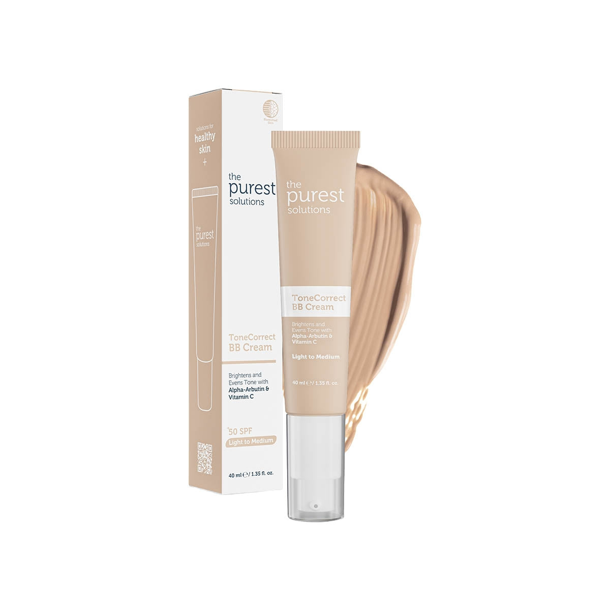 Lekeli Ciltler İçin Cilt Tonu Eşitleyici BB Krem 50+SPF 40 ml (Açık-Orta
Ton)