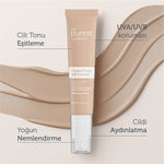 Kuru ve Karma Ciltler İçin Yoğun Nemlendirici BB Krem 50+SPF 40 ml
(Orta-Koyu Ton)