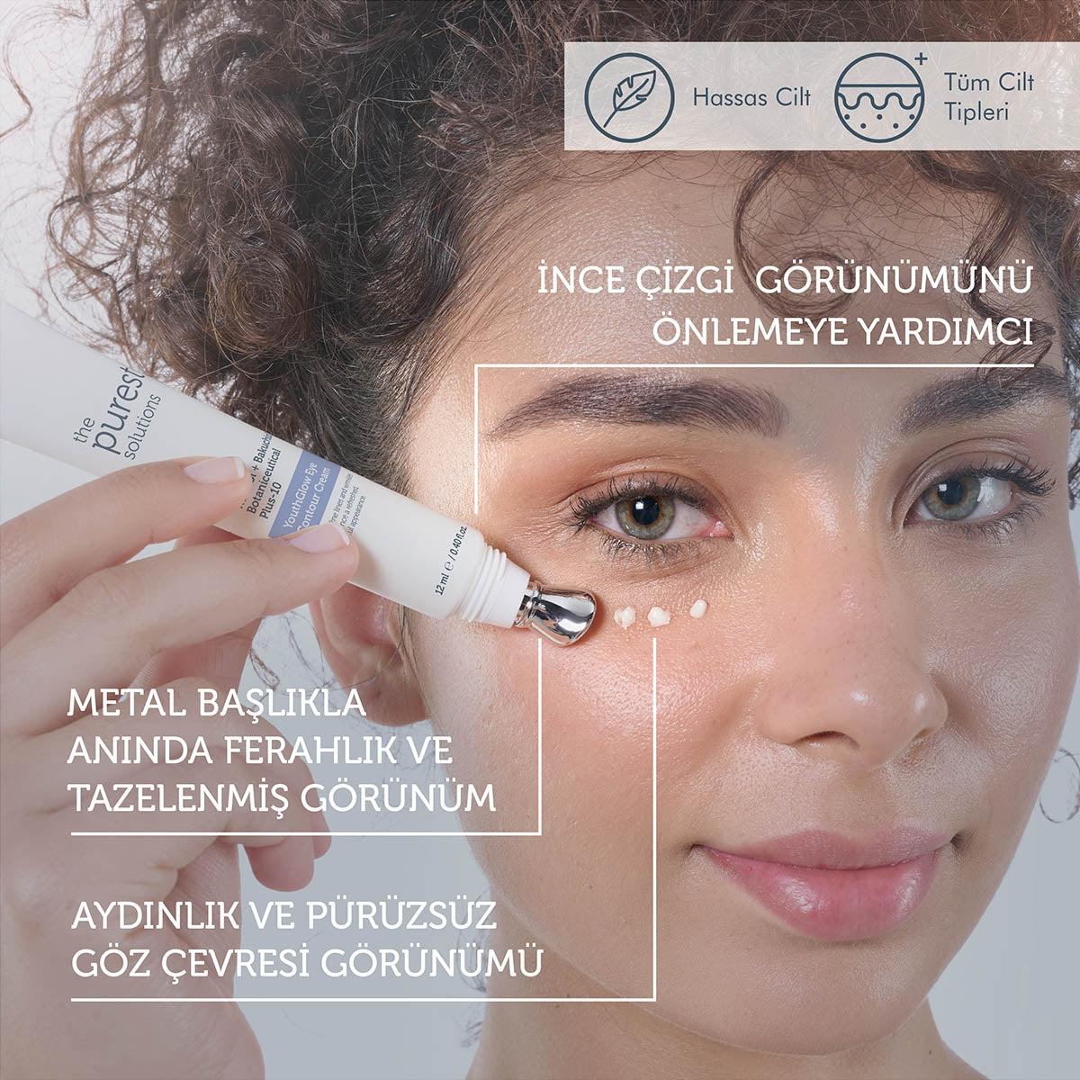 Kırışıklık Karşıtı Göz Çevresi Bakım Kremi 12 ml