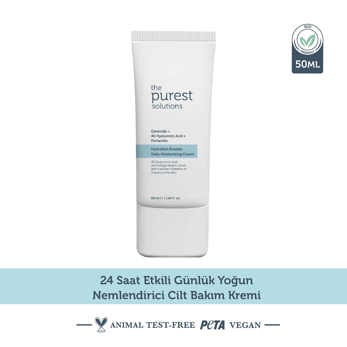 24 Saat Etkili Günlük Yoğun Nemlendirici Bakım Kremi 50 ml