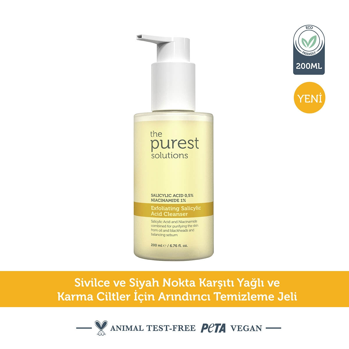 Yağlı Cilt Temizleme Jeli 200 ml