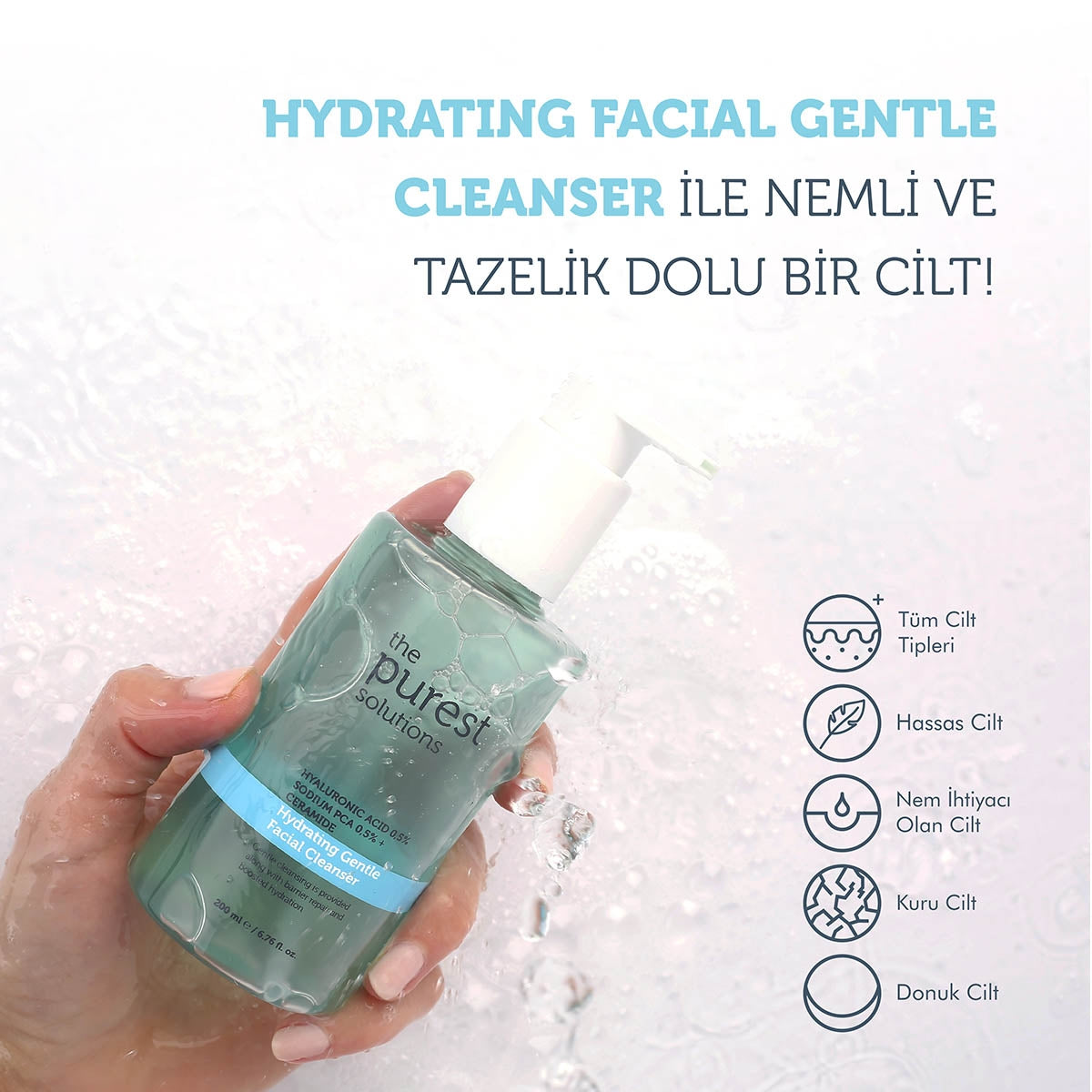 Karma ve Kuru Cilt Temizleme Jeli 200 ml