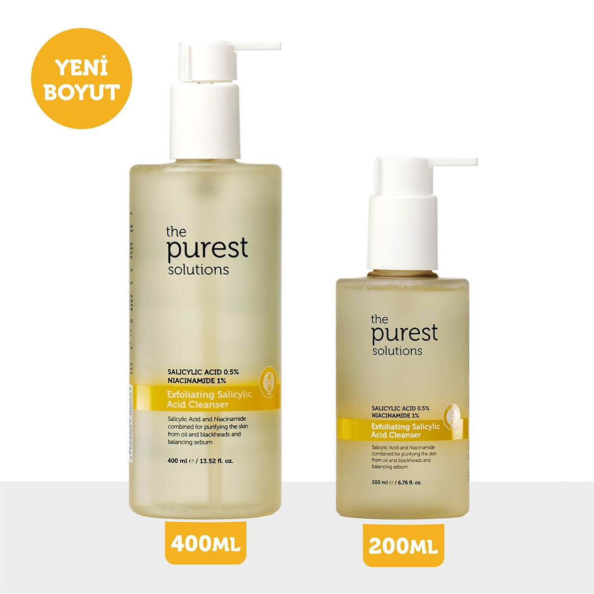 Yüz Temizleme Jeli Arındırıcı Salisilik Asit 400 ml