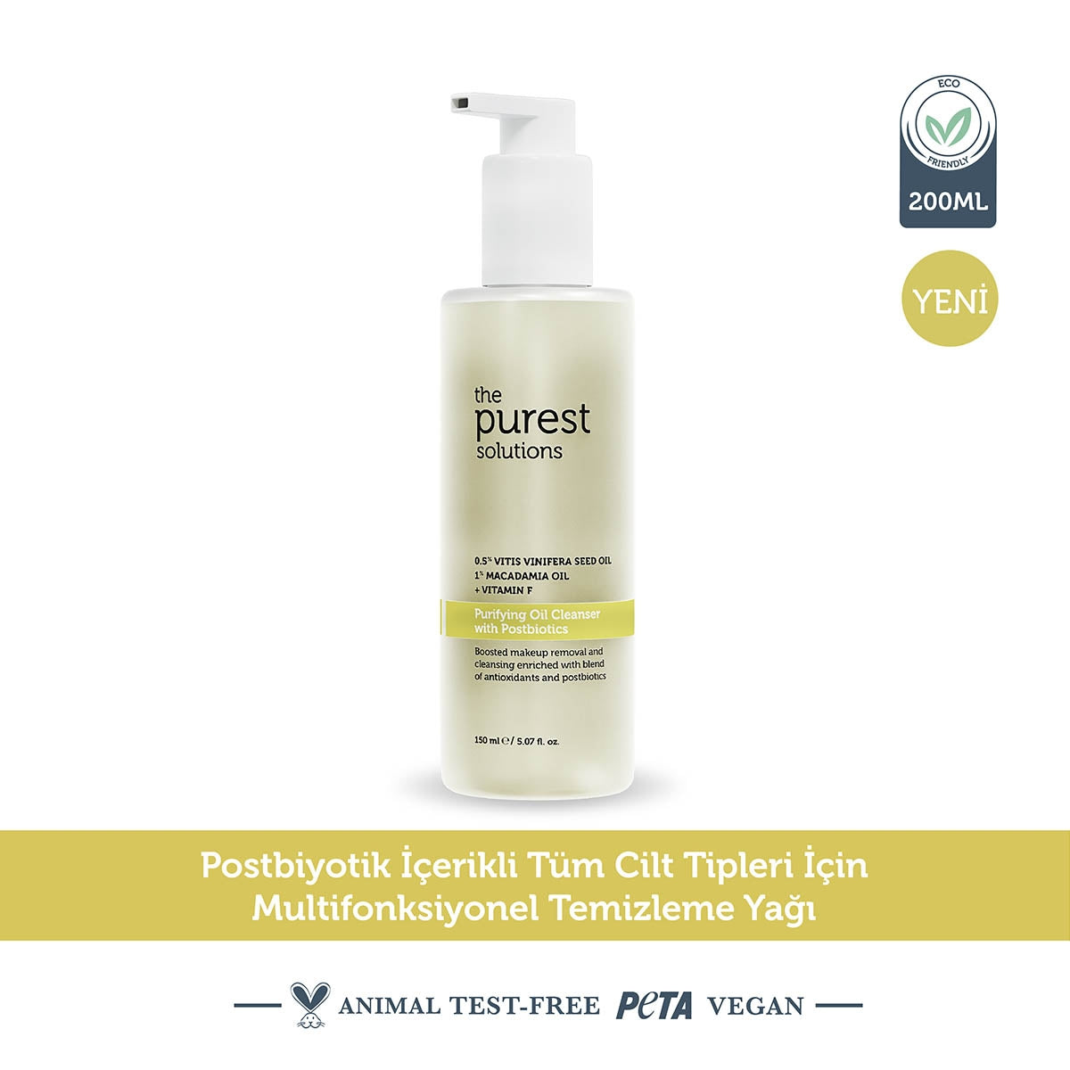 Postbiyotik İçerikli Multifonksiyonel Arındırıcı Temizleme Yağı 150 ml