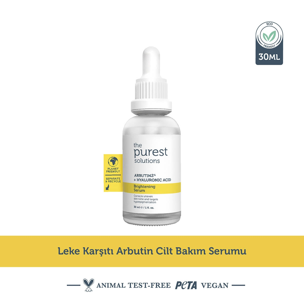 Leke Giderici ve Cilt Tonu Eşitleyici Cilt Bakım Serumu 30 ml