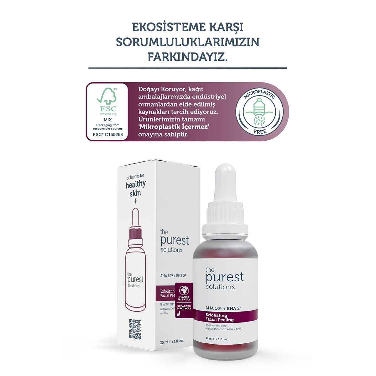 Canlandırıcı ve Cilt Tonu Eşitleyici Yüz Kırmızı Peeling Serum 30 ml