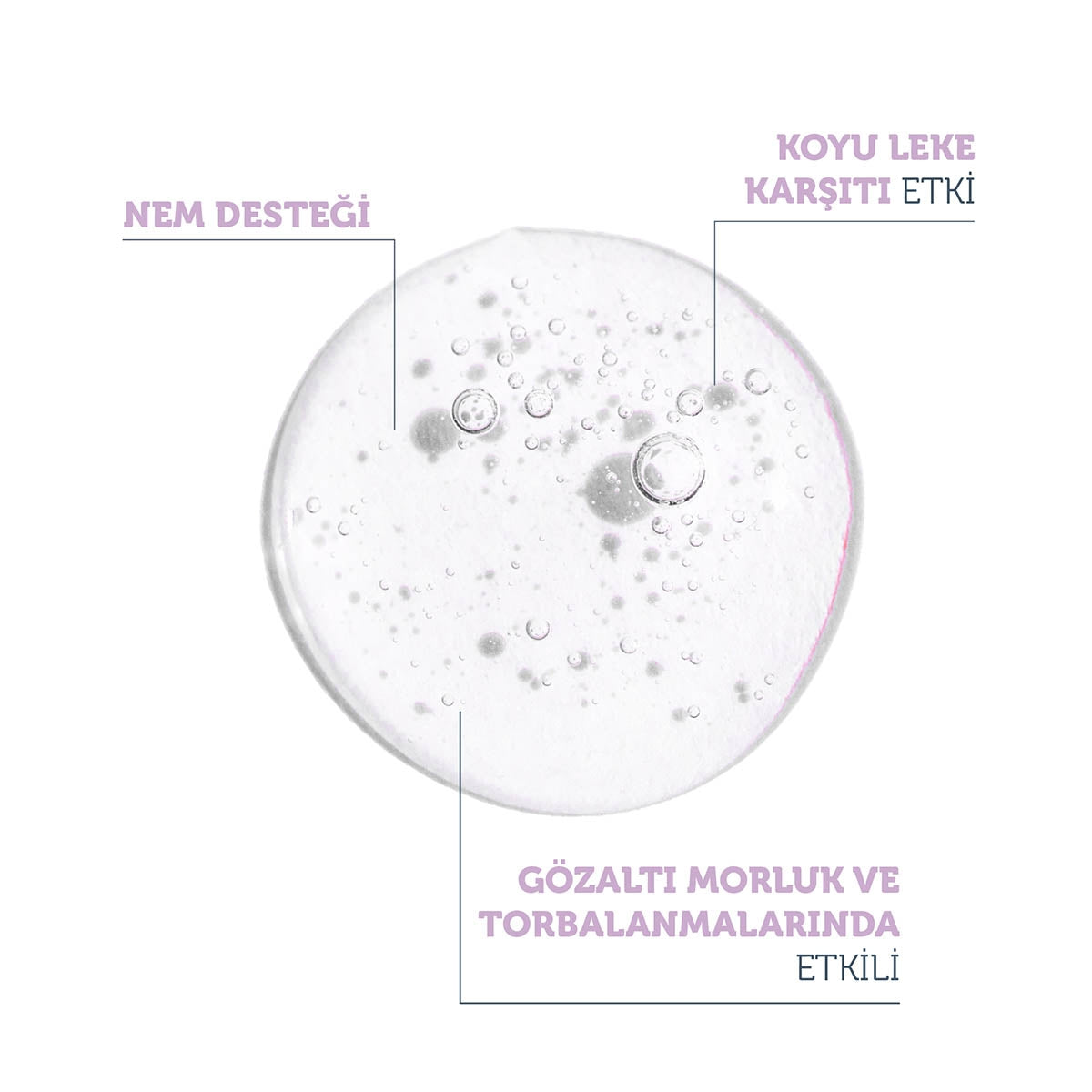 Göz Altı Aydınlık Görünüm Destekleyici Bakım Serumu 30 ml