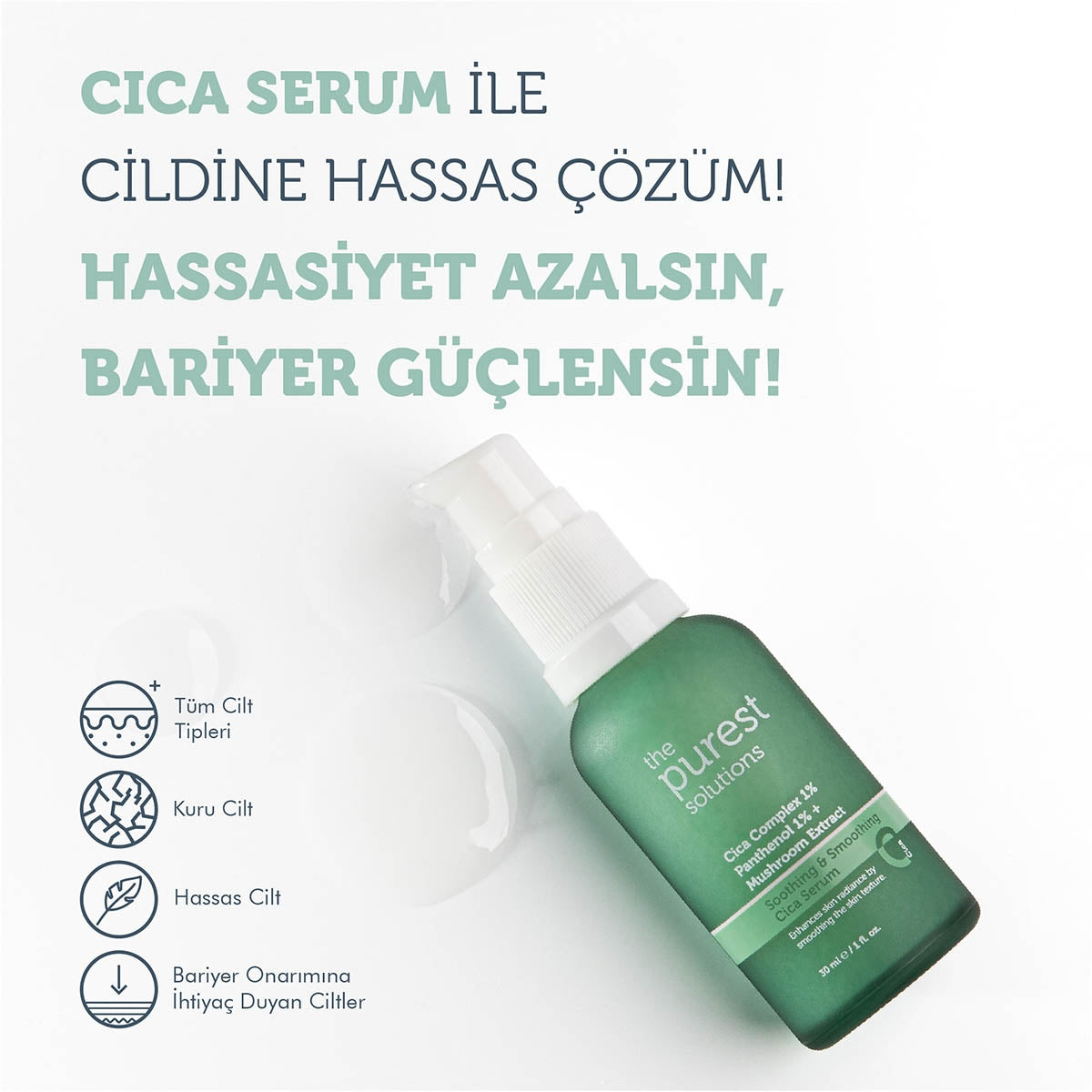 Bariyer Onarıcı Cica Serum 30 ml