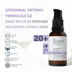 Yenileyici ve Yaşlanma Karşıtı 20+ Lipozomal Retinol Gece Serumu 30 ml