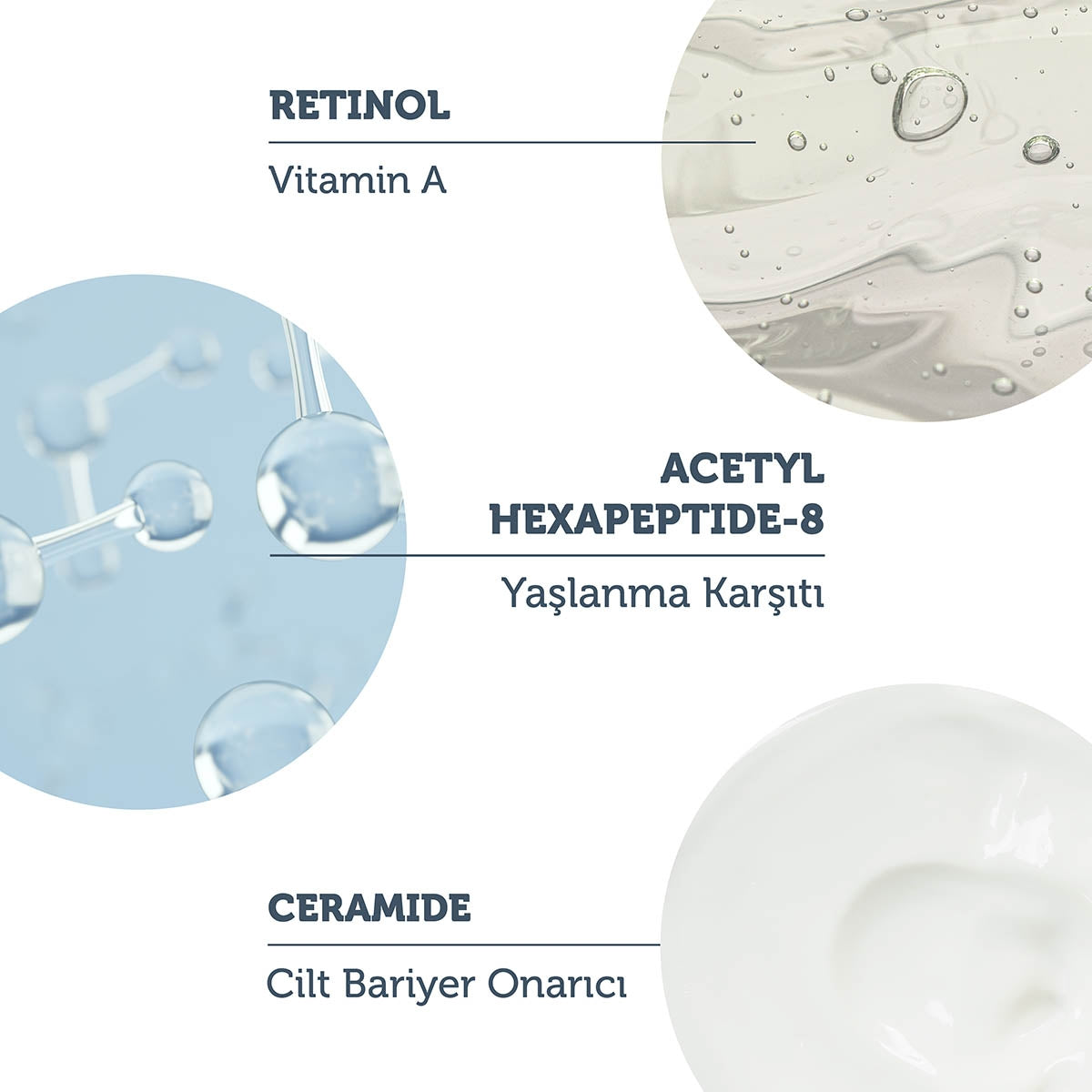 Vita-A Serum ve Onarıcı ve Besleyici Retinol Serum 30 ml