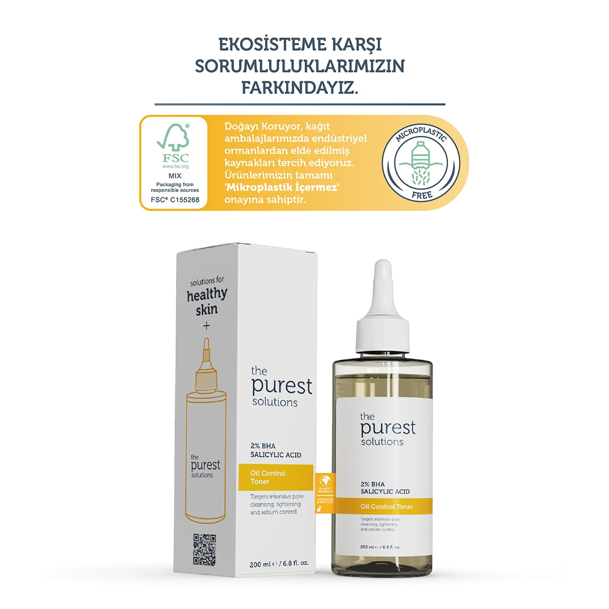 BHA %2 Siyah Nokta Hedefli Yağlanma Dengeleyici Tonik 200 ml