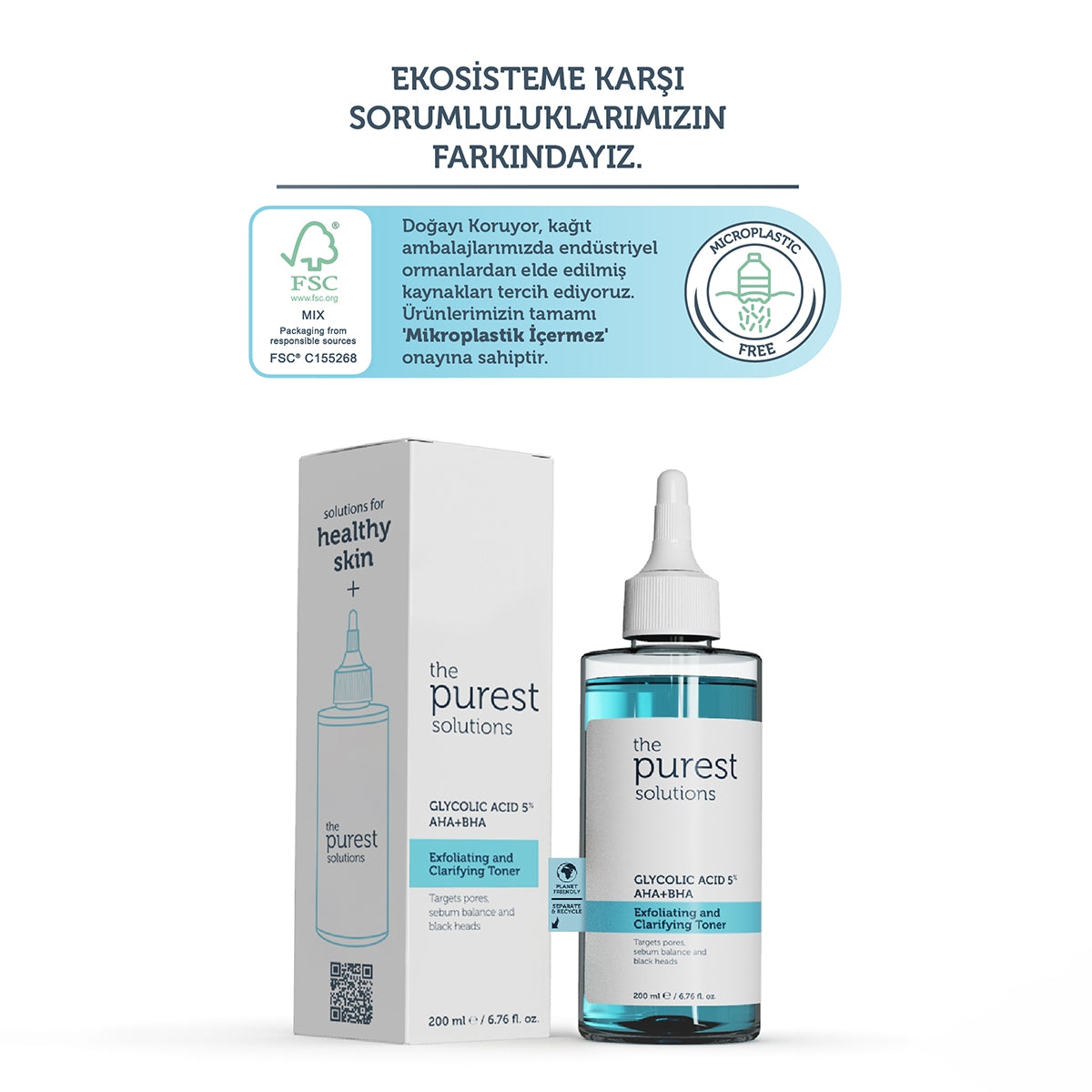Gözenek Sıkılaştırıcı ve Arındırıcı Tonik 200 ml
