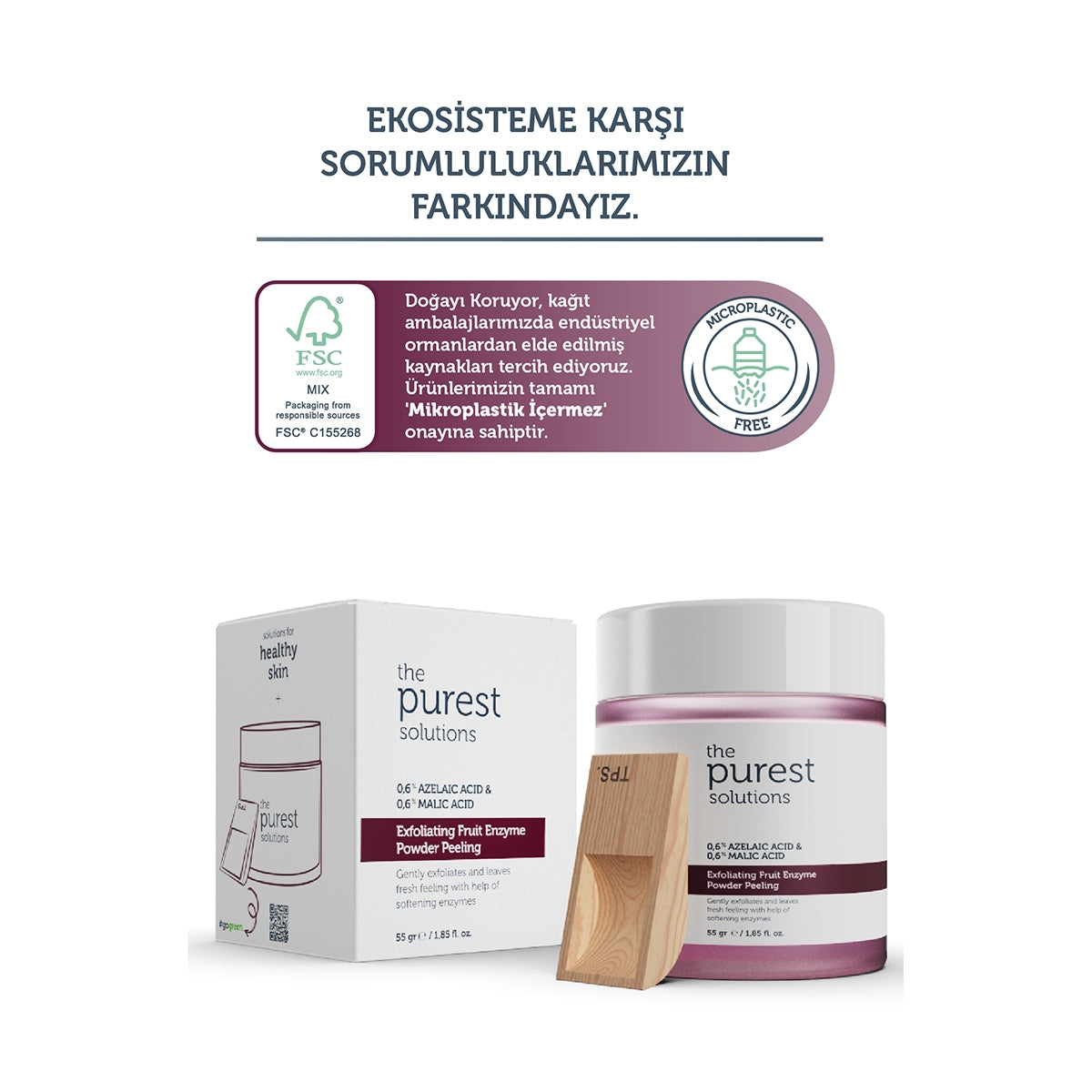 Meyve Asitleri İçeren Toz Peeling 55 gr