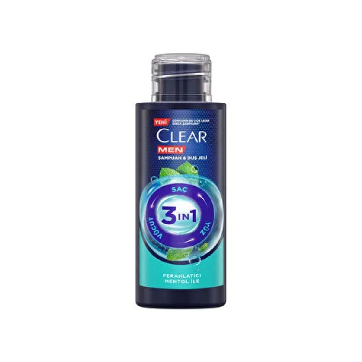 CLEAR ŞAMPUAN 3IN1 MENTOL 90ML