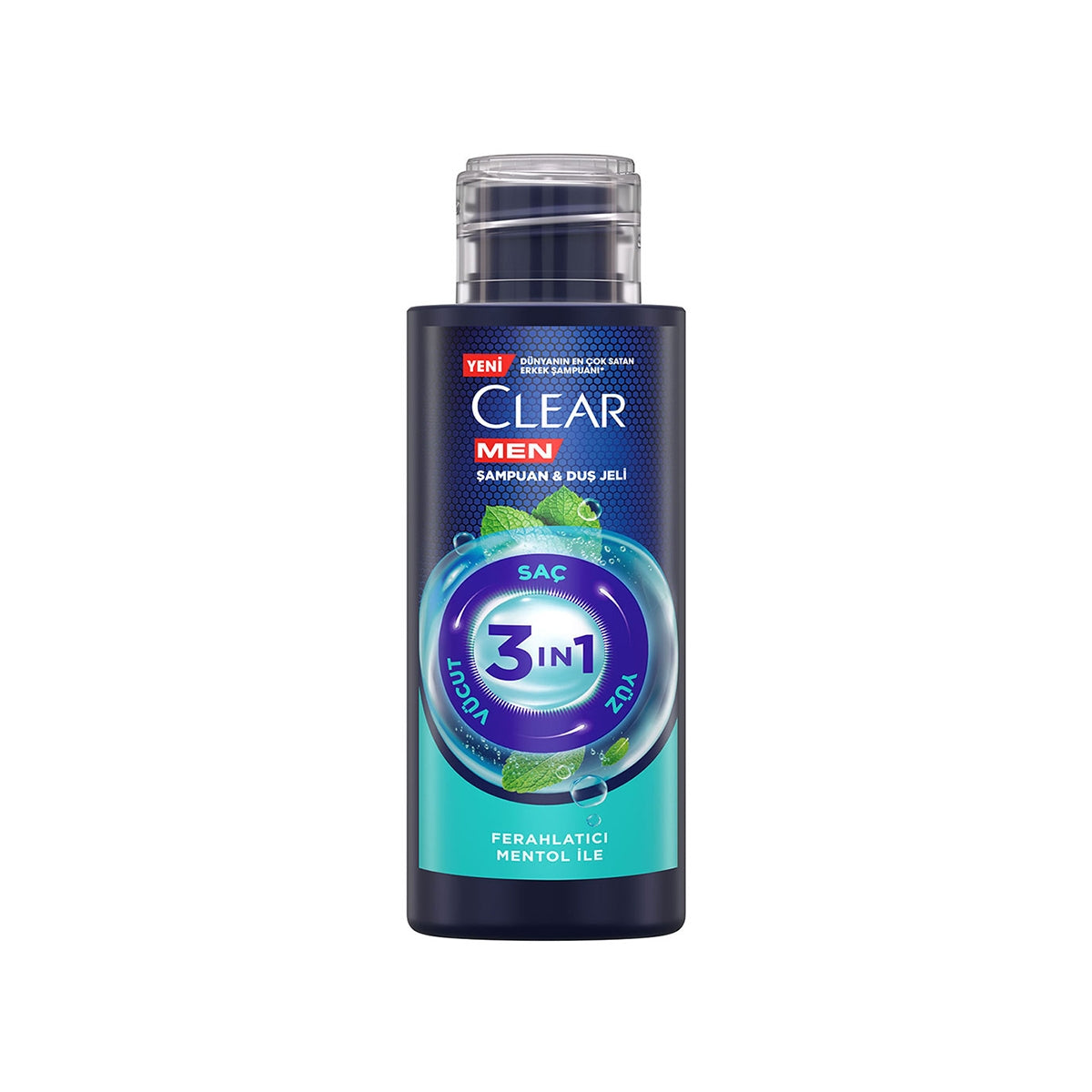 CLEAR ŞAMPUAN 3IN1 MENTOL 90ML