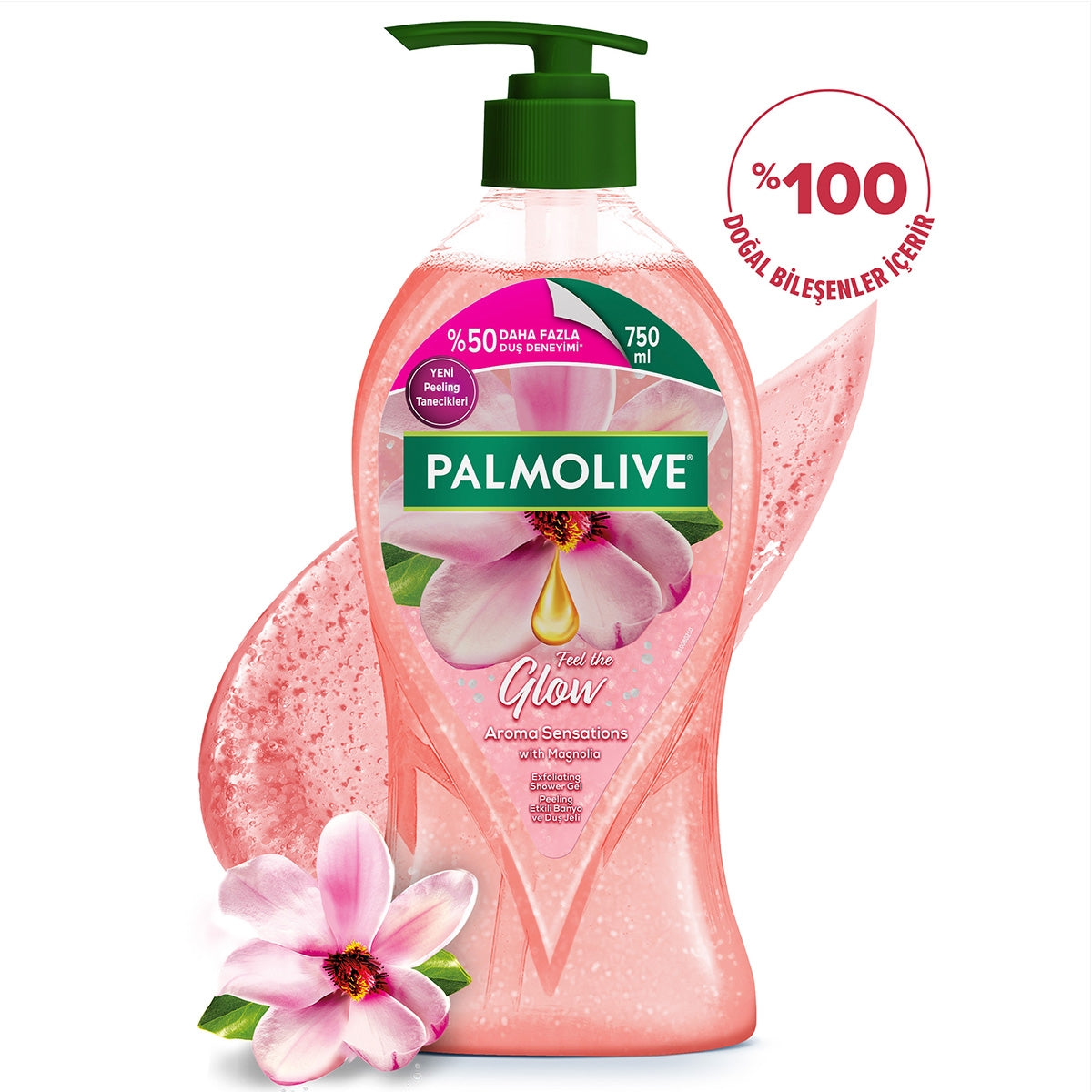 Feel The Glow Pump Duş Jeli 750 ml