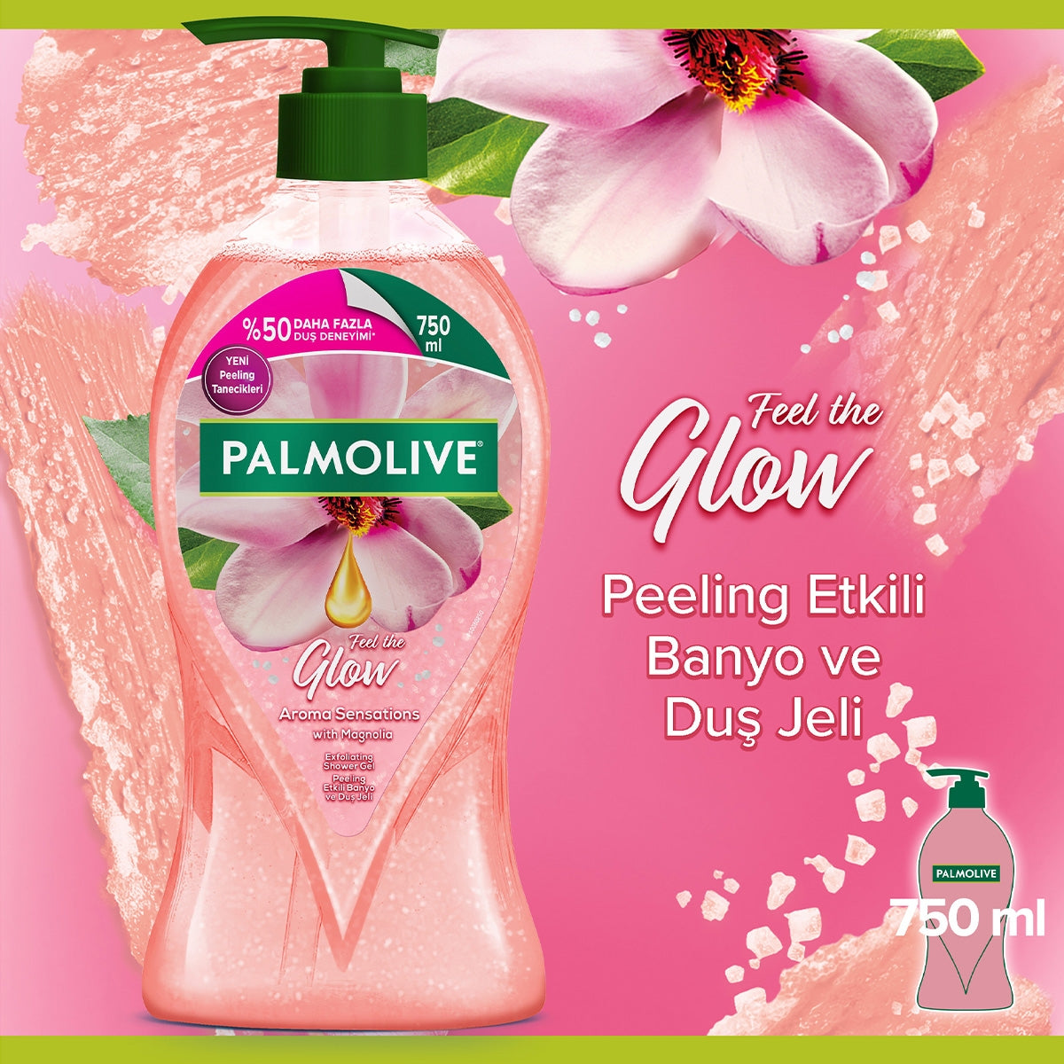 Feel The Glow Pump Duş Jeli 750 ml