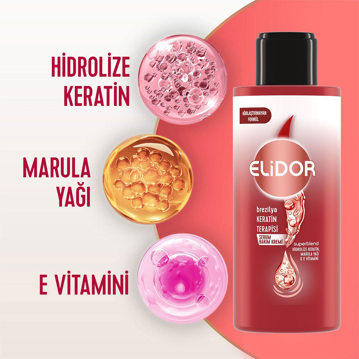 ELIDOR SAÇ KREMİ KERATIN 90ML