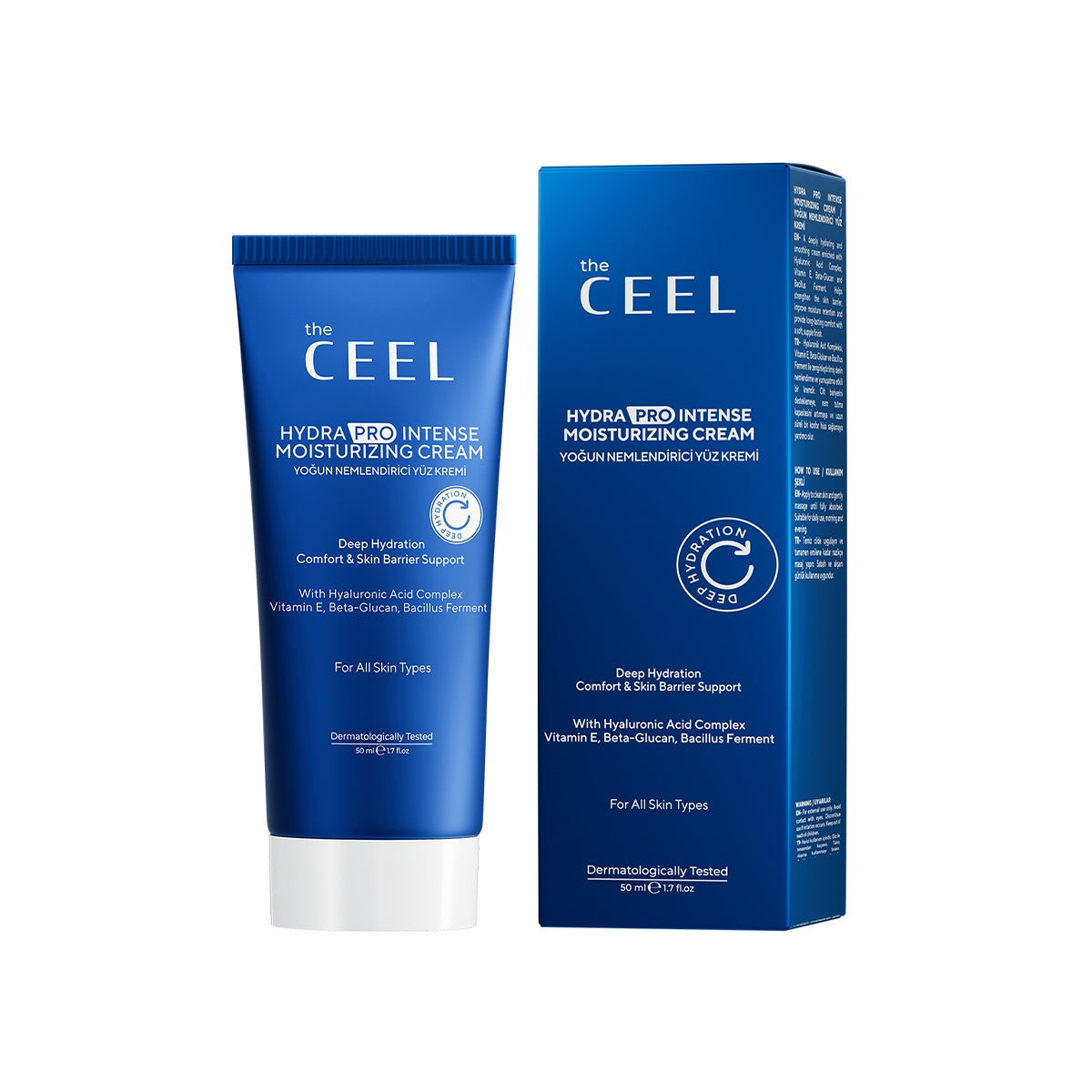 Hydra Pro Intense Moisturizing Cream Yoğun Nemlendirici Yüz Kremi 50 ml