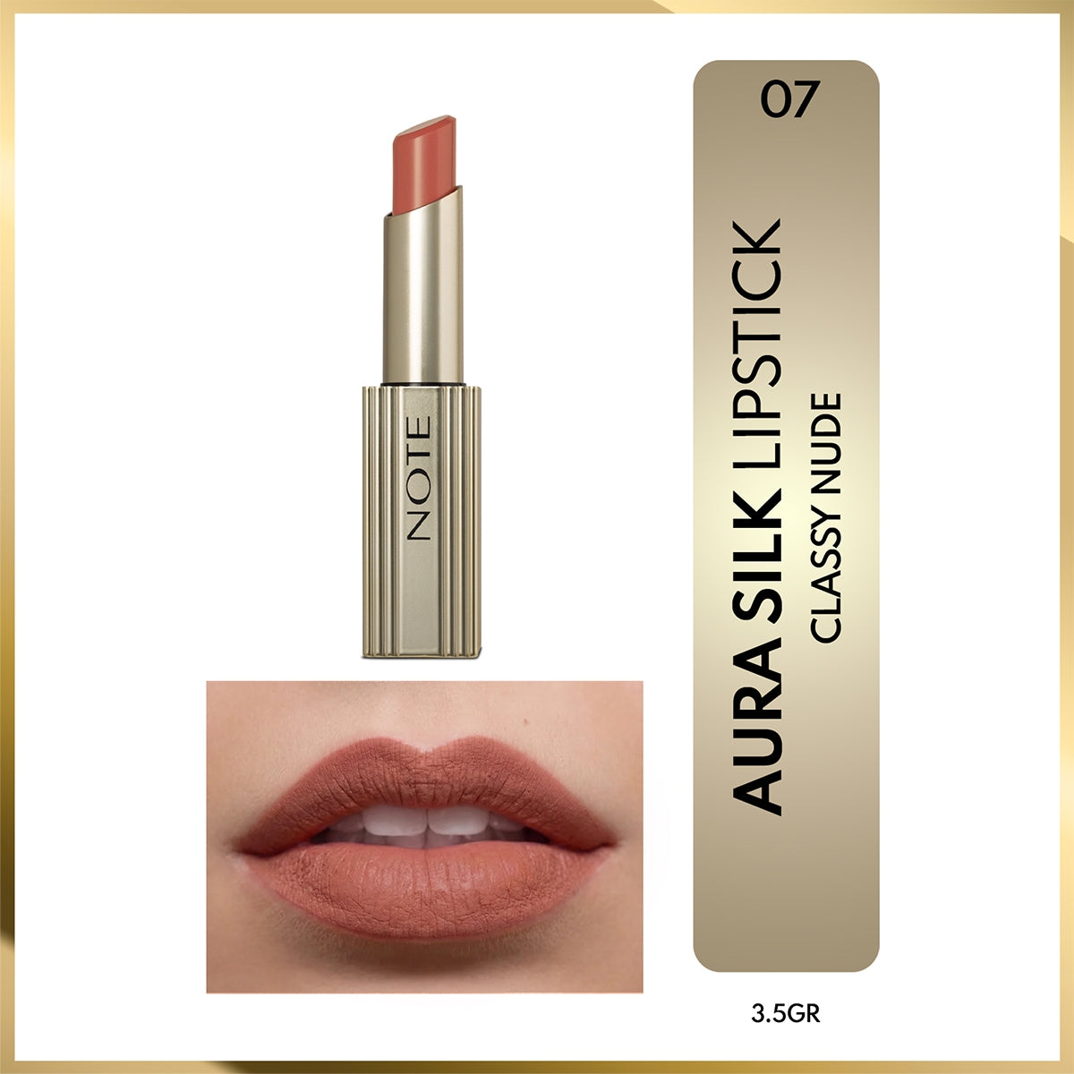 Aura Sılk Ruj 07 Classy Nude