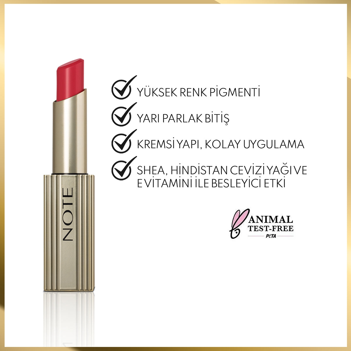 Aura Sılk Ruj 12 Iconıc Red