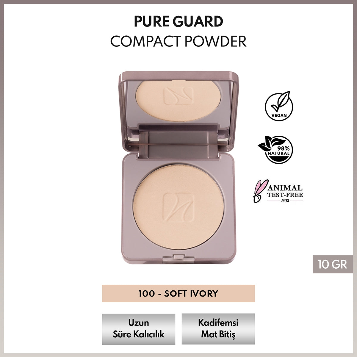 Pure Guard Pudra 100 Soft Ivory