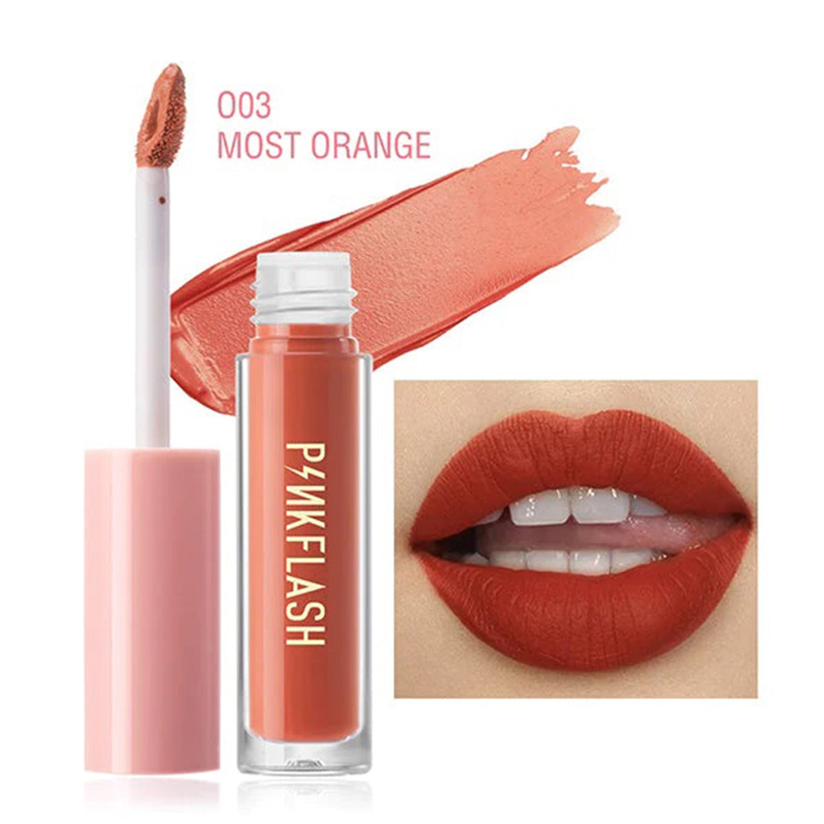 Lasting Mat Likit Ruj O03-Most Orange