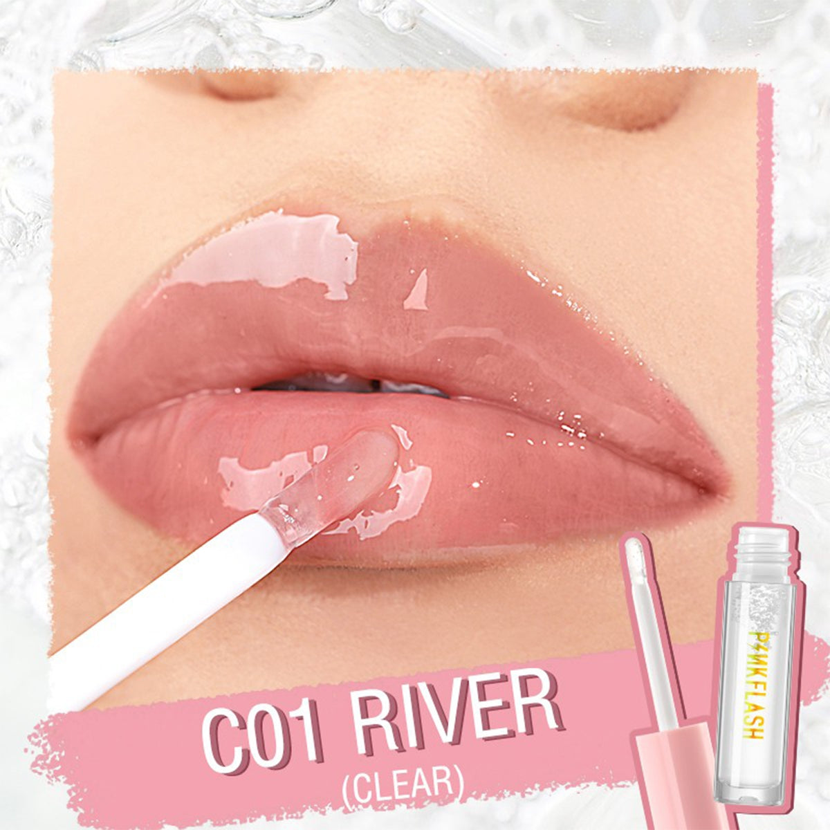 Lasting Glossy Dudak Parlatıcı C1-River
