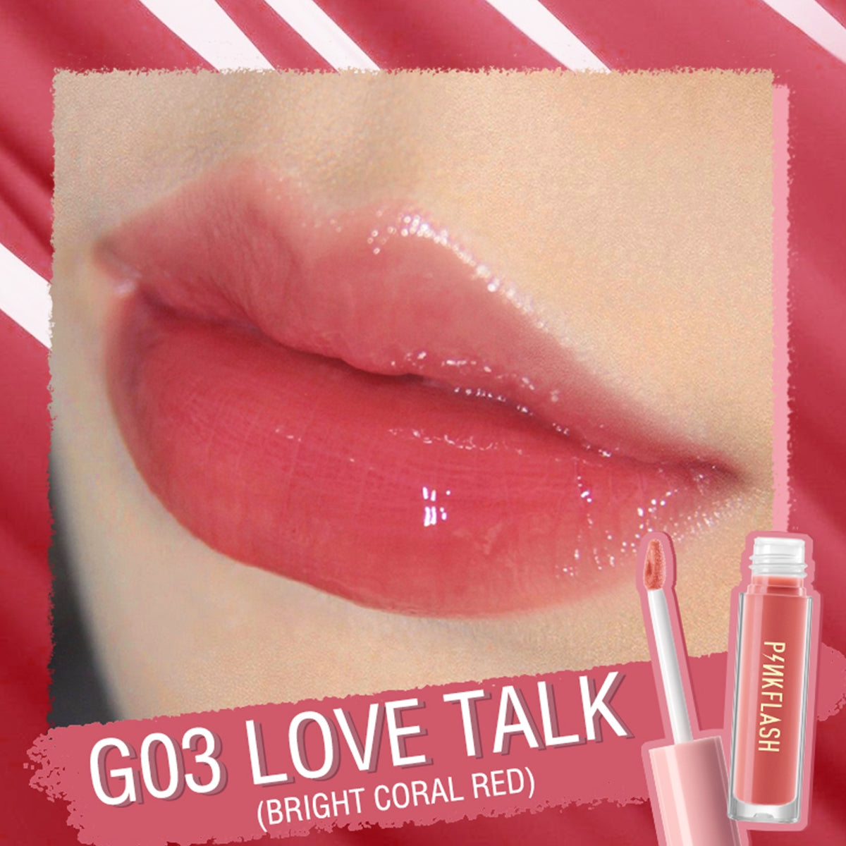Lasting Glossy Dudak Parlatıcı S1-Firefiles