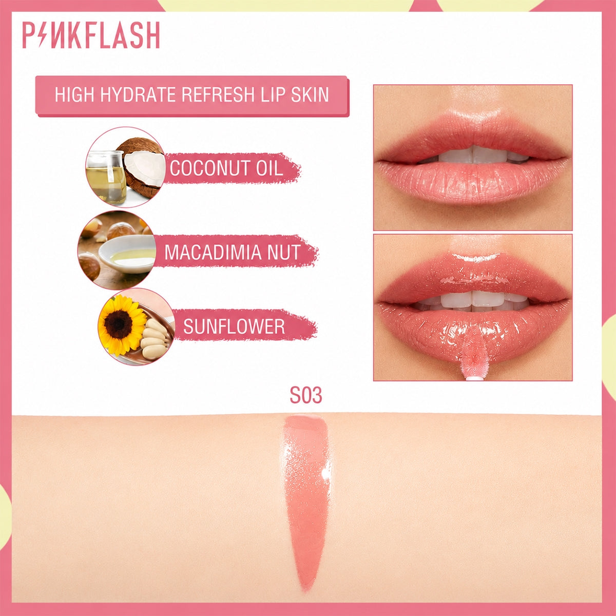 Lasting Glossy Dudak Parlatıcı S3-Journey