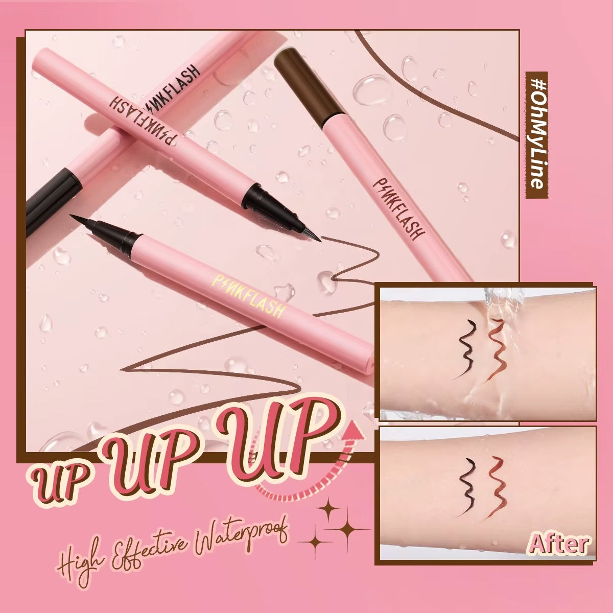 Waterproof Easy Eyeliner 01 Siyah