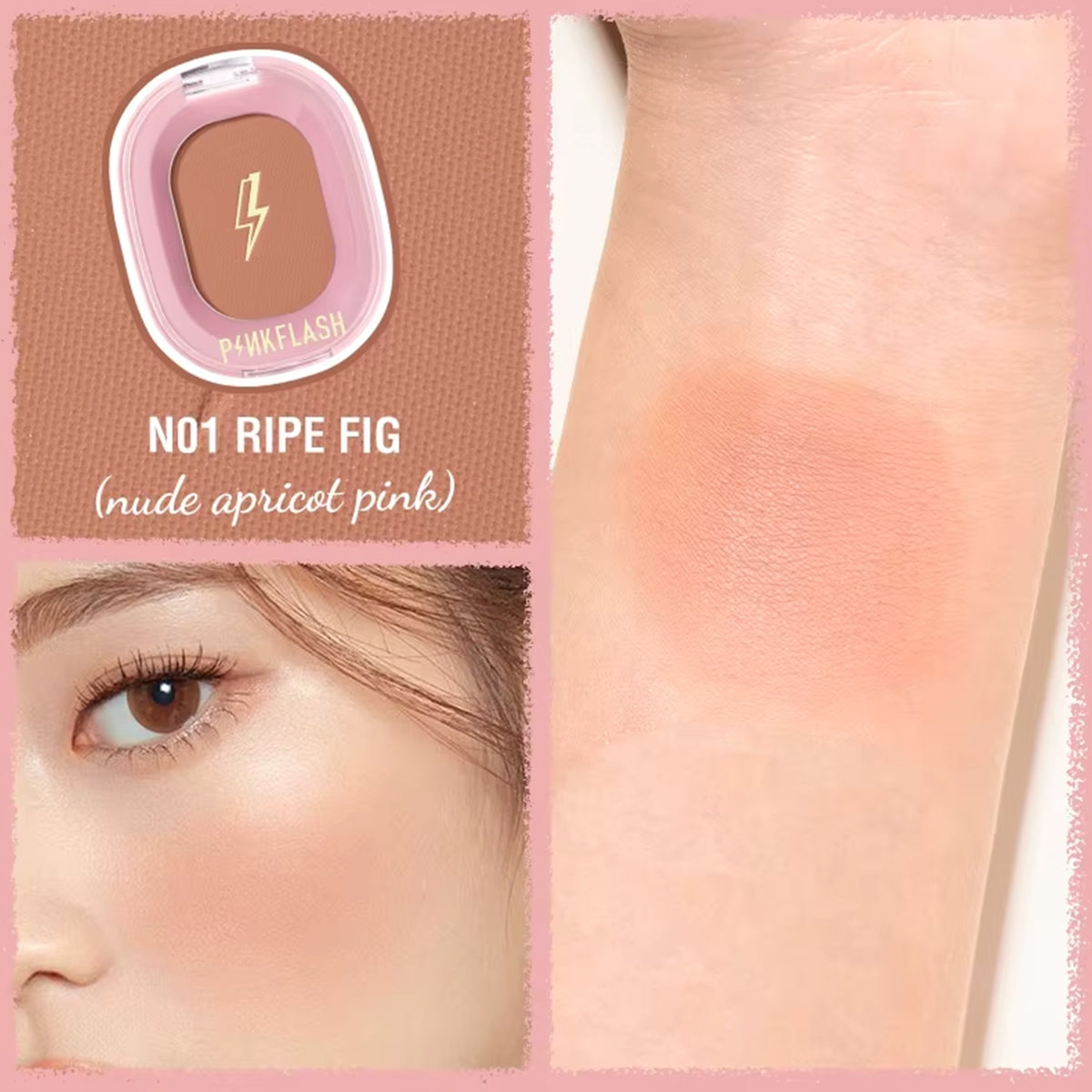 Soft Pigment Allık N01 - Açık Pembe