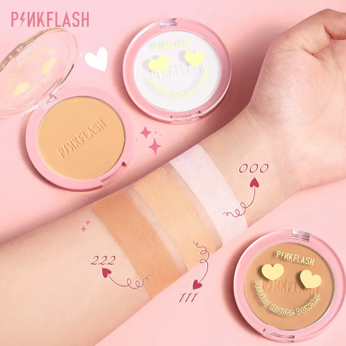 Lasting Matte Pressed Pudra 00